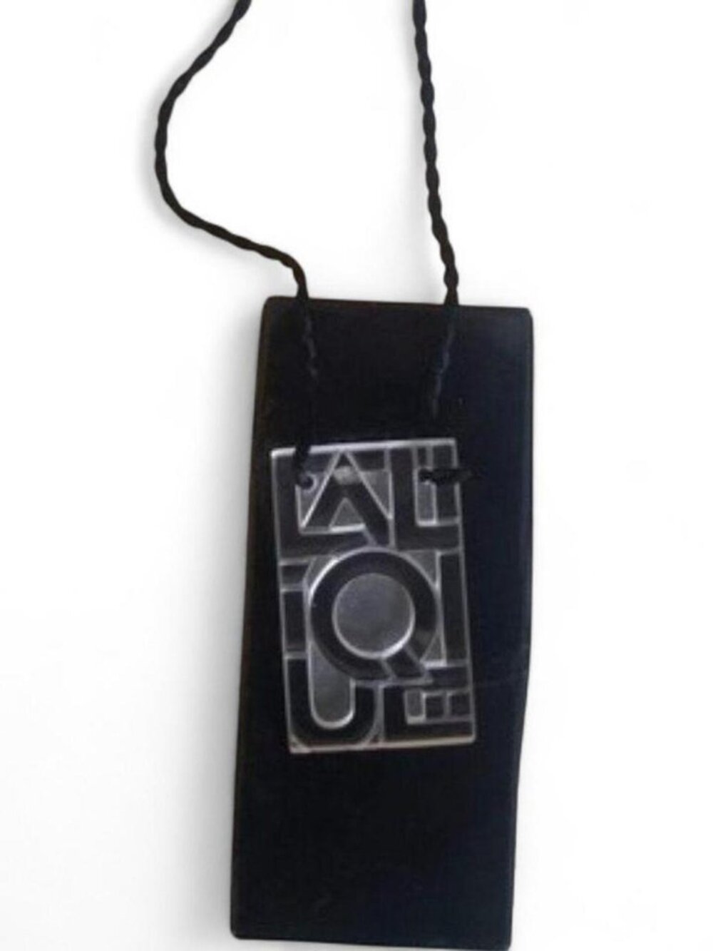 Lalique Clear Crystal Art Deco Necklace​